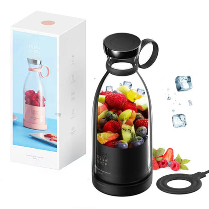 Blender Smoothie Juicer, Portable Blender Mini Jug Blenders, Multifunctional Personal Blender with USB Rechargeable